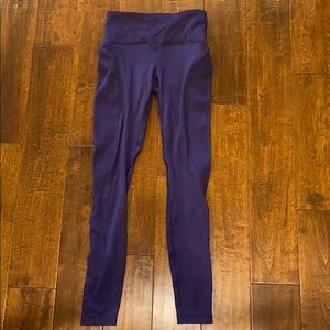 Lululemon Dark Purple Leggings Size 4